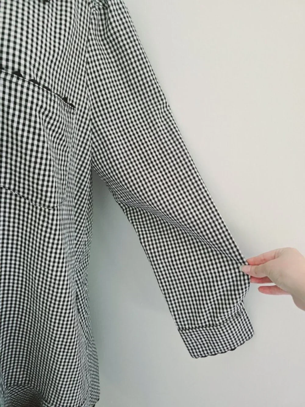 Tuckernuck Black Gingham Cotton Hemp Ric Rac Callahan Shirt Dress Size XXL 2X - Picture 11 of 13
